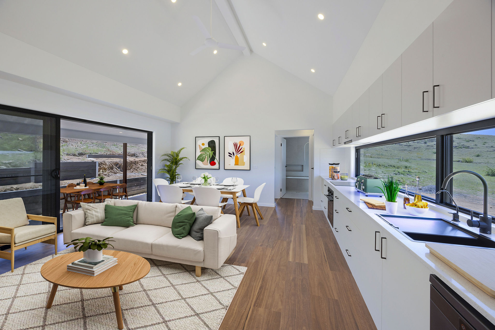 Popular Upgrades: Raked and Cathedral Ceilings