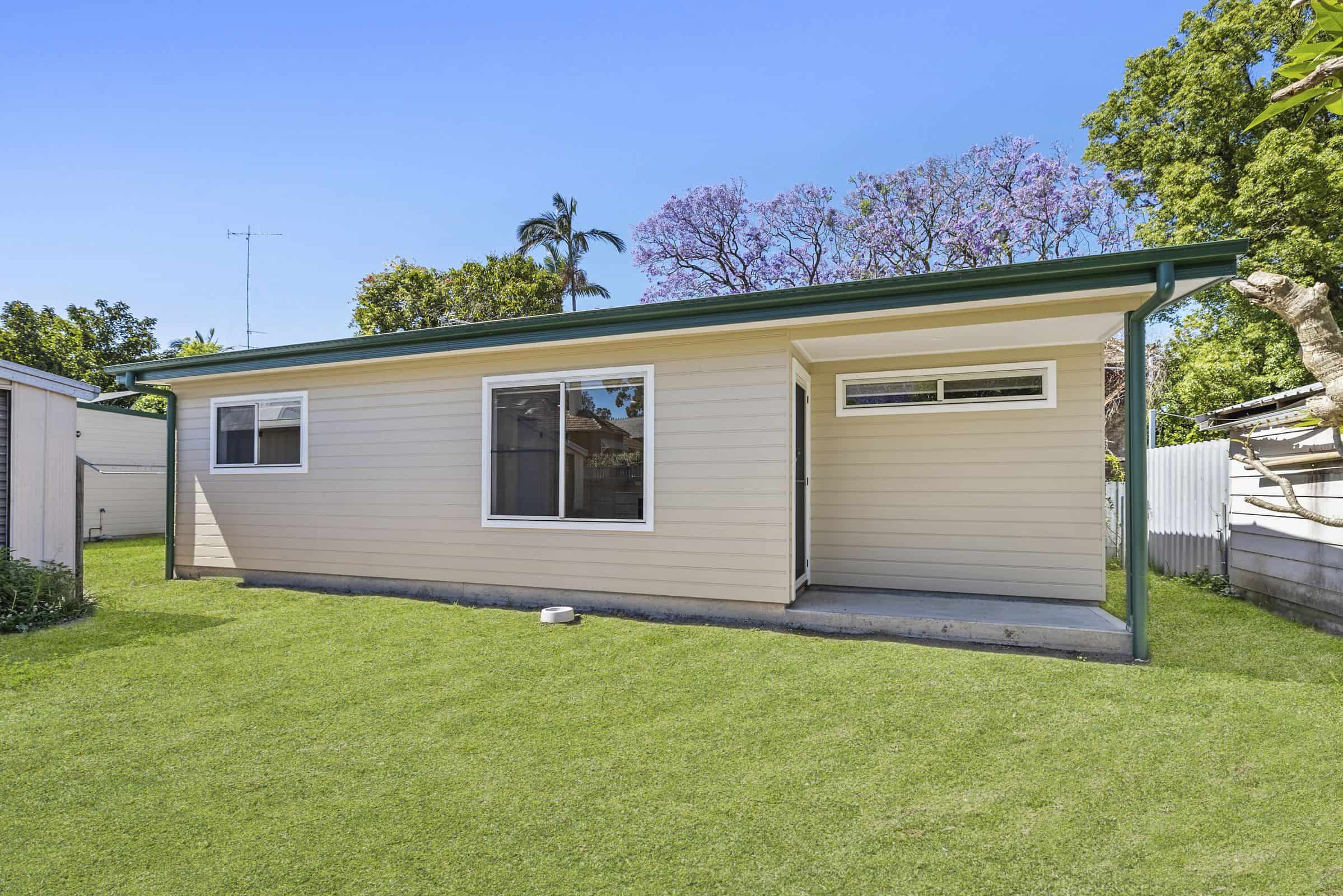 A Practical Two Bedroom Pavillion Granny Flat for Elderly Family Living