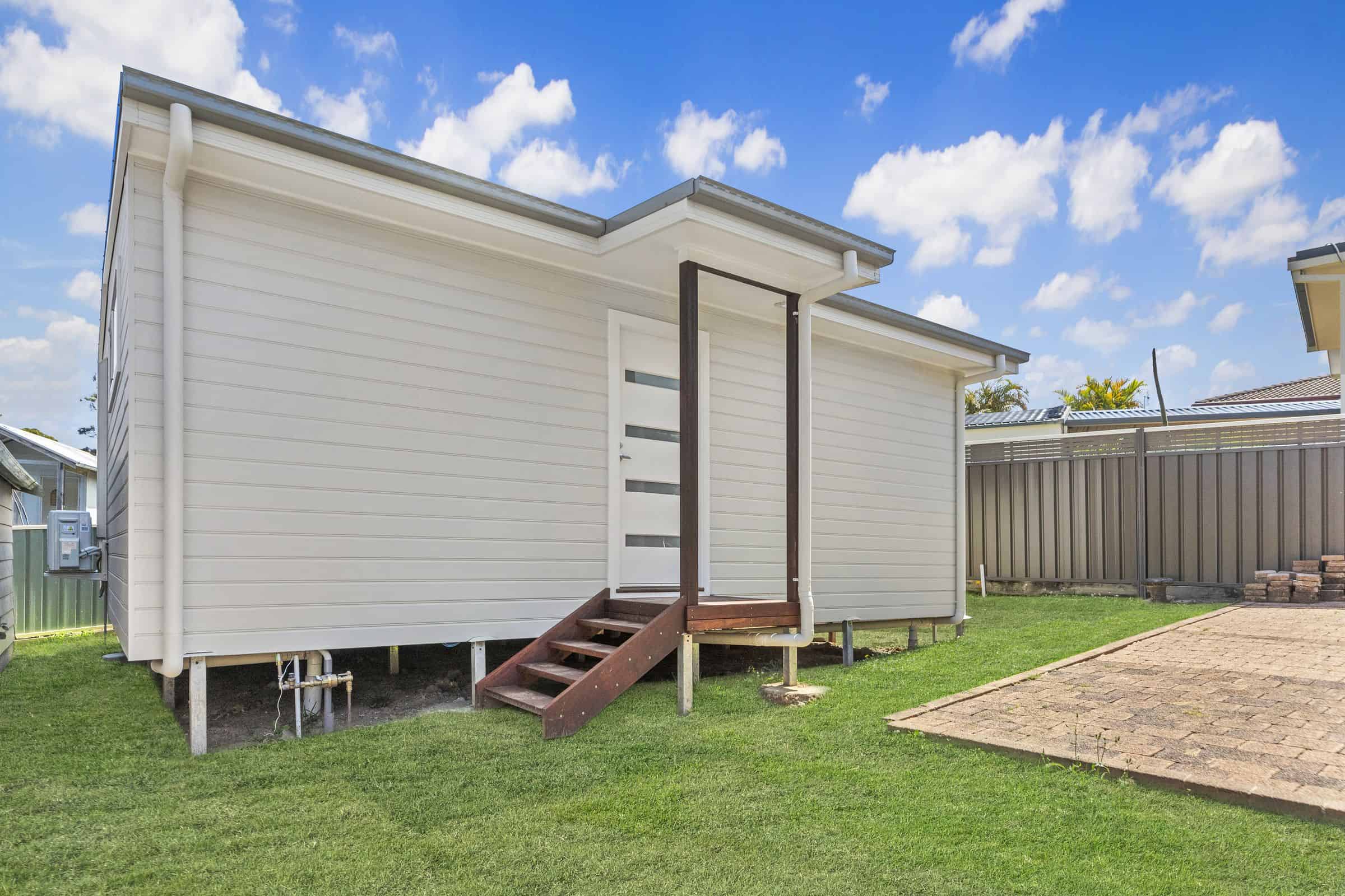 Two Bed Cube Granny Flat Built in Jewells Lake Macquarie